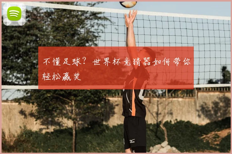 不懂足球？世界杯竞猜器如何带你轻松赢奖