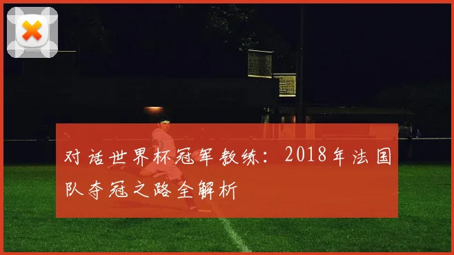 对话世界杯冠军教练:2018年法国队夺冠之路全解析